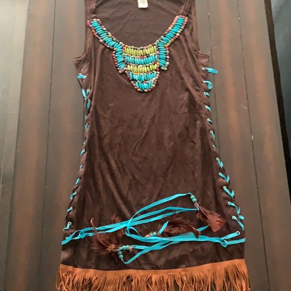 Hide Huntress Women's Halloween Costume Tribal - Picture 2 of 4